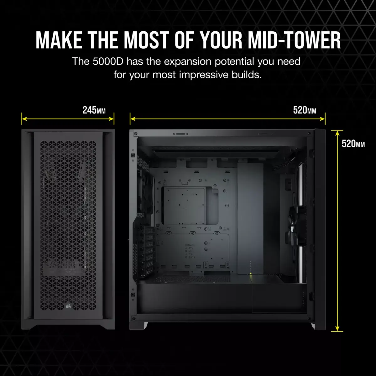 Компьютерный корпус Corsair 5000D AIRFLOW Photo 20