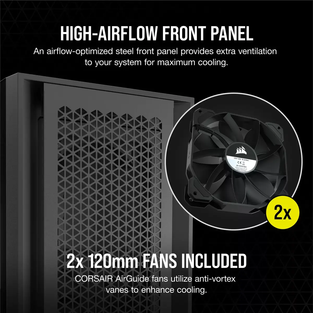 Компьютерный корпус Corsair 5000D AIRFLOW Photo 21