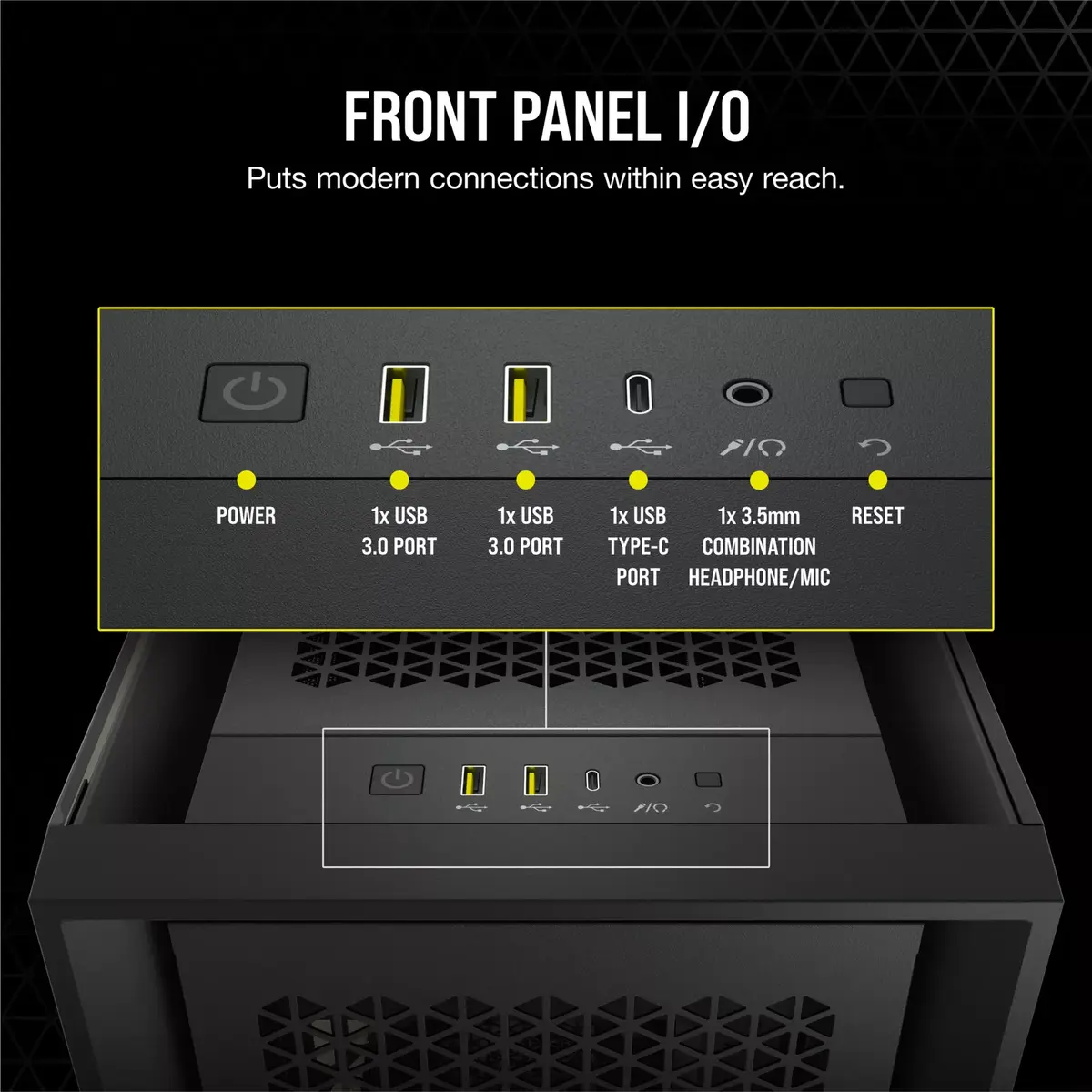 Компьютерный корпус Corsair 5000D AIRFLOW Photo 23