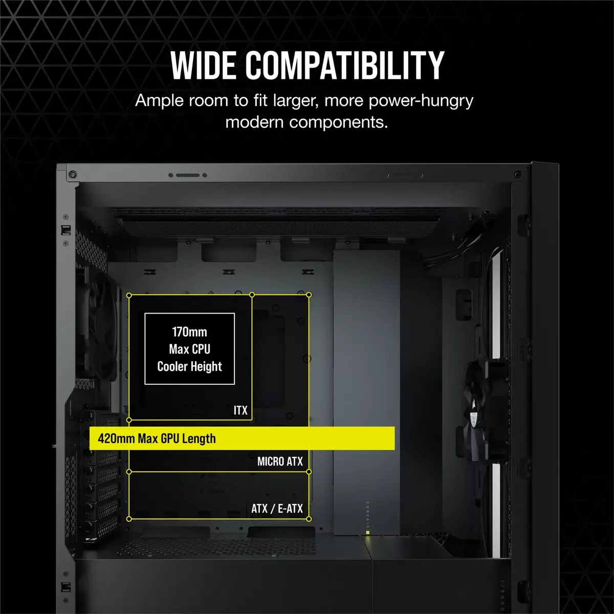 Компьютерный корпус Corsair 5000D AIRFLOW Photo 24