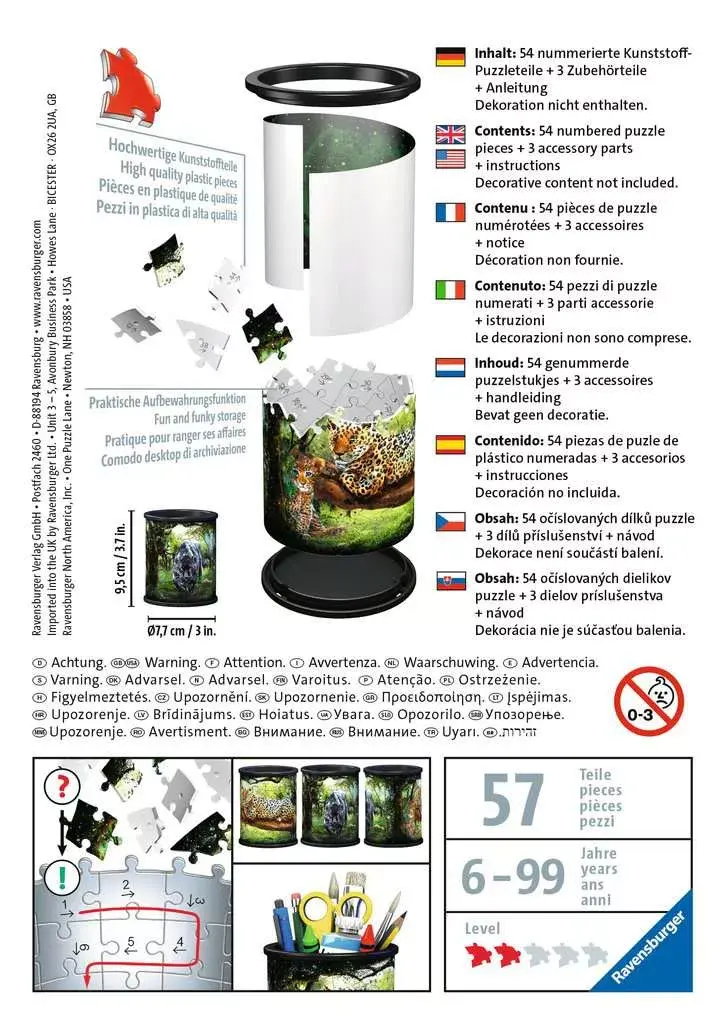 3D-пазл Ravensburger 11263 Fauna Photo 2