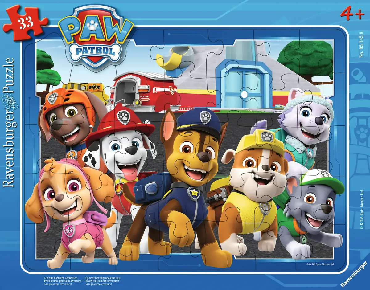 Ravensburger Puzzle 33 PAW Patrol Jigsaw Puzzle Photo 2