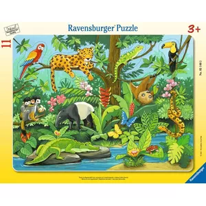 Ravensburger Contour puzzle 11 шт — Животные Photo 1