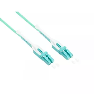 Fibre optic cable Alcasa LW-U802LC3 2m 2x LC Aqua