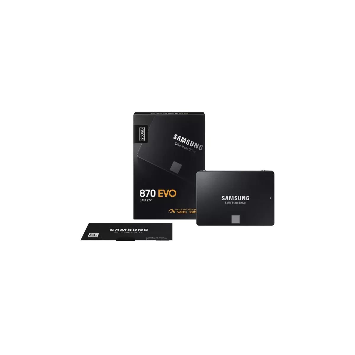SSD диск Samsung 870 EVO 250 ГБ MZ-77E250B/EU Photo 7