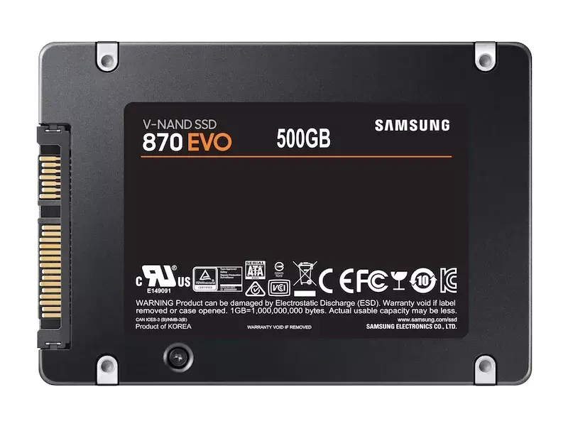 SSD диск Samsung 870 EVO 500 ГБ MZ-77E500B/EU Photo 5