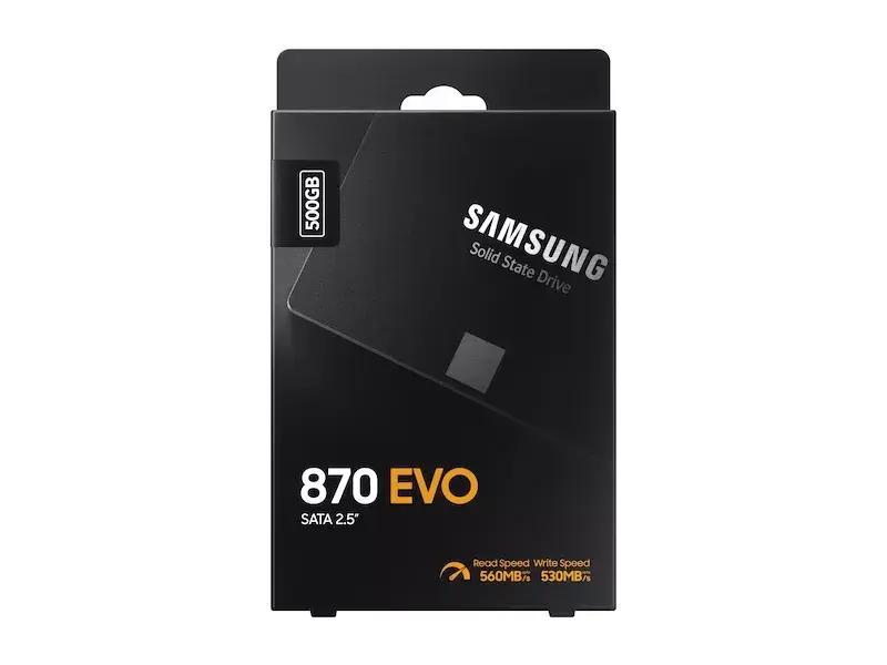SSD диск Samsung 870 EVO 500 ГБ MZ-77E500B/EU Photo 6