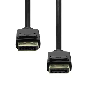 ProXtend DP1.2-005 video kabeļu aksesuārs 5 m DisplayPort Melns