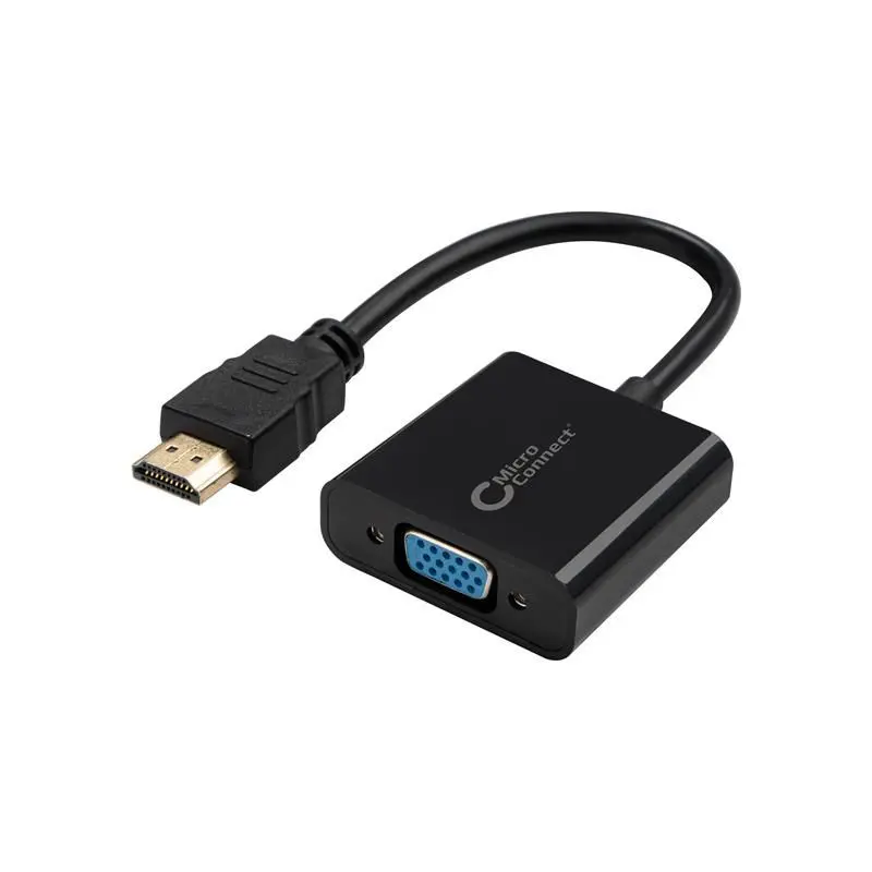 MicroConnect HDMVGA1B Video kabeļa adapteris HDMI