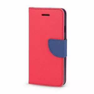 Mocco Book Case priekš Samsung Galaxy A42 5G — sarkani-zils aizsargapvalks