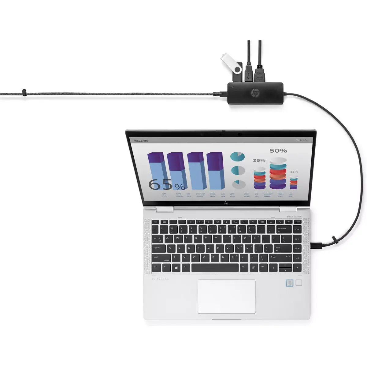 USB-C Travel Hub G2 HP Photo 5