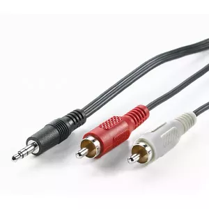 VALUE 3.5mm (M) - Cinch (2x M) Cable 1.5 m аудио кабель 1,5 m 3,5 мм 2 x RCA Черный