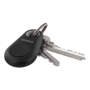 Bluetooth atslēgu izsekotājs DELTACO Android/iOS, melns / BT-131