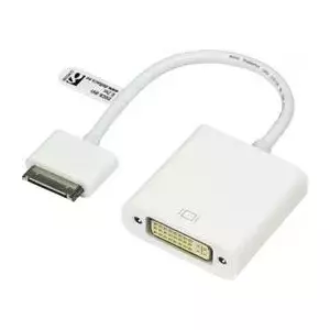 Adapteris DELTACO Apple dock - DVI, bumba DOCK-DVI-K