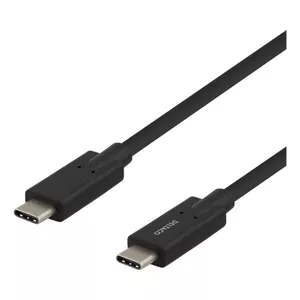 Кабель USB-C DELTACO USBC-1503M, 2 м, 5 Гбит/с, 5 A, черный