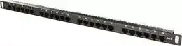 DELTACO PAN-120 24xRJ45 Cat6 0.5U patch panel Photo 2