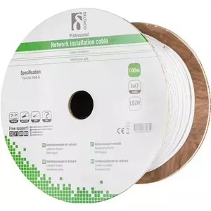 Сетевой кабель Deltaco TP-70C RJ45 Cat7 100 м Белый