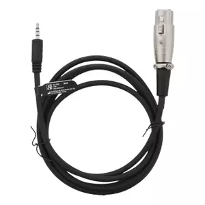 Adapter cable DELTACO XLR (3-pin) to 3.5 mm TRS, 1.5 m, Cisco pinout