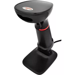 2D CCD barcode reader VIRTUOS HT-855A USB, black