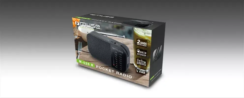 Portatīvais radio Muse M-025 R Photo 3