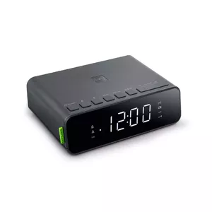 Muse M-175 WI radio Pulkstenis Melns
