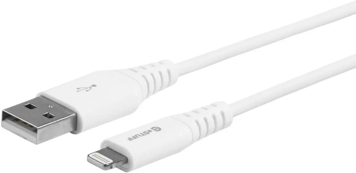 Кабель eSTUFF Lightning ES601004-BULK 0.15м белый Photo 2