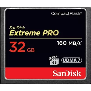 Flash Memory SanDisk 32GB CompactFlash 160MB/s SDCFXPS-032G-X46