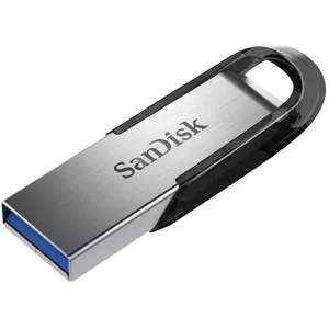 SanDisk Ultra Flair USB флеш накопитель 32 GB USB тип-A 3.2 Gen 1 (3.1 Gen 1) Черный, Нержавеющая сталь