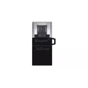 Kingston Technology DataTraveler microDuo3 G2 USB flash drive 32 GB USB Type-A / Micro-USB 3.2 Gen 1 (3.1 Gen 1) Black