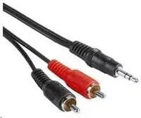 PREMIUMCORD 3,5 mm uz 2x RCA kabelis KJACKCIN3 Photo 1