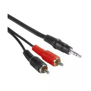 PREMIUMCORD 3.5mm to 2x RCA audio cable KJACKCIN3 — 3 m