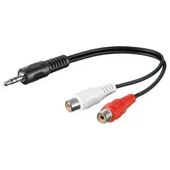 PREMIUMCORD KJACKCINF02 3,5 mm uz 2×RCA kabelis Photo 1