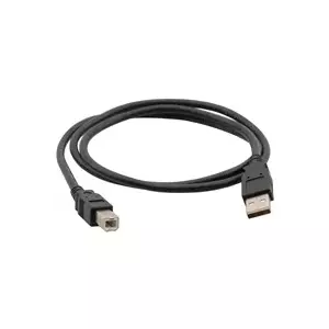Кабель USB A-B c-tech CB-USB2AB-18-B, USB 2.0, 1,8 м, чёрный