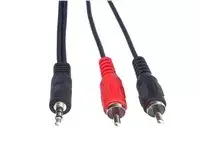 PREMIUMCORD KJACKCIN015 audio kabelis 3,5 mm→2×RCA Photo 5