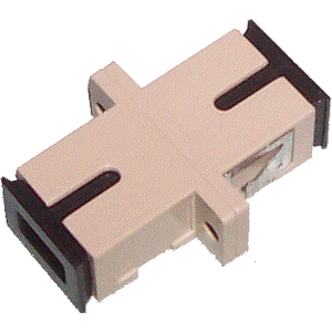 Optical Coupler SC Multi Mode Simplex 3011 — SC simplex multimode fiber coupler, model 3011