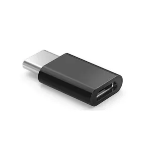 SAVIO Cable Gender Changer AK-31/B USB 3.1 Type C to Micro USB, Black, 19.9×10.5×5.8 mm