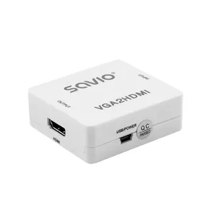 Адаптер VGA в HDMI Savio CL-110
