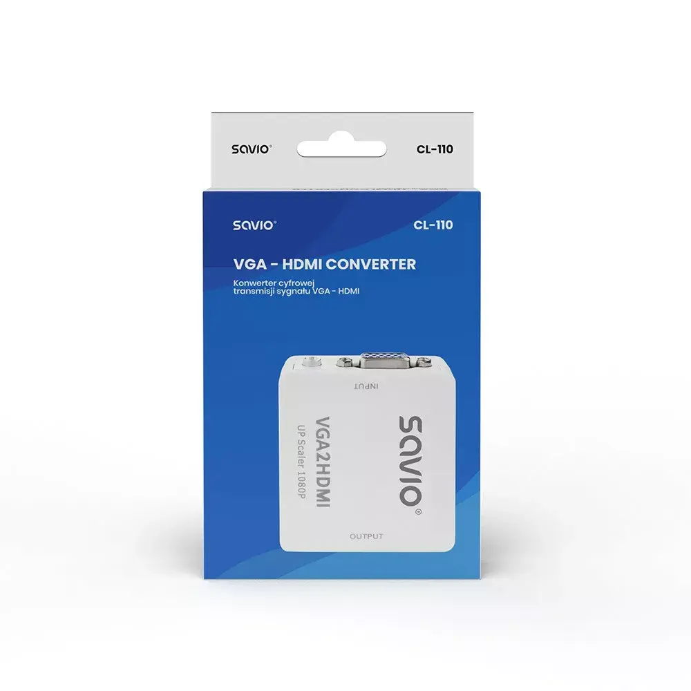 Адаптер VGA в HDMI Savio CL-110 Photo 4