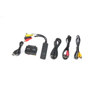 Устройство захвата видео GEMBIRD UVG-002 — USB 3.2 Gen 1, Composite/S-Video/SCART, макс. 720×576, аудио L/R