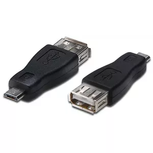 Micro USB 2.0 Cable ASSMANN Electronic KUR-12 Black