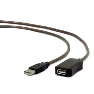 USB A to USB A extension cable GEMBIRD USB 2.0, 5 m, male to female, black