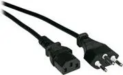 Power Cable Straight IEC VALUE 1.8m