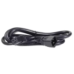 Power cable ROLINE 30.15.9018 Black 0.75 m C20 C19