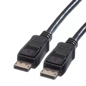 Value 11.99.5629 DisplayPort kabelis 1,5 m Melns