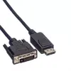 ROLINE 11.04.5619 DisplayPort to DVI‑D cable 1.5 m Photo 2