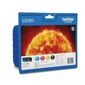 Картридж Brother Ink LC980VALBP Multipack Чёрный Голубой Пурпурный Жёлтый