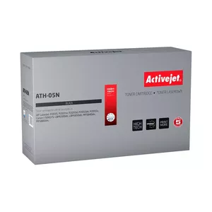 Toner cartridge ActiveJet ATH-05N compatible with HP/Canon, black, 3500 pages, built-in drum