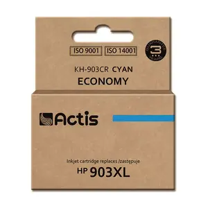 Картридж ACTIS KH-903CR Cyan совместимый с HP 903XL, красящий (dye) 12 мл, повышенная ёмкость (XL), одиночная упаковка