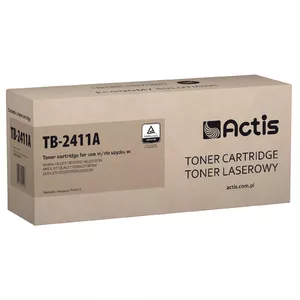 Tonera kārtridžs ACTIS TB-2411A aizstājējs Brother TN-2411, melns, 1200 lapas, standarta ietilpība, 1 gab.