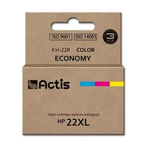 Совместимый картридж ACTIS KH-22R для HP 22XL — красящие чернила CMY, 18 мл, одиночная упаковка